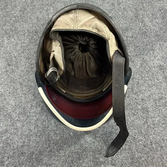 Vintage 1960's Kangol Spacemaster Helmet Size 2 W/ Bell Visor Bubble Shield RARE - Picture 10 of 15